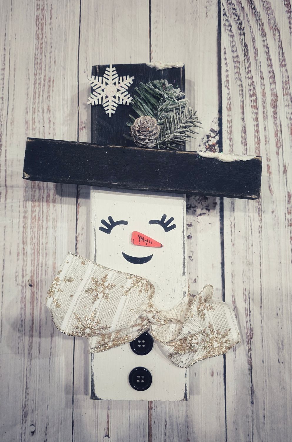 Snowflake Snowman