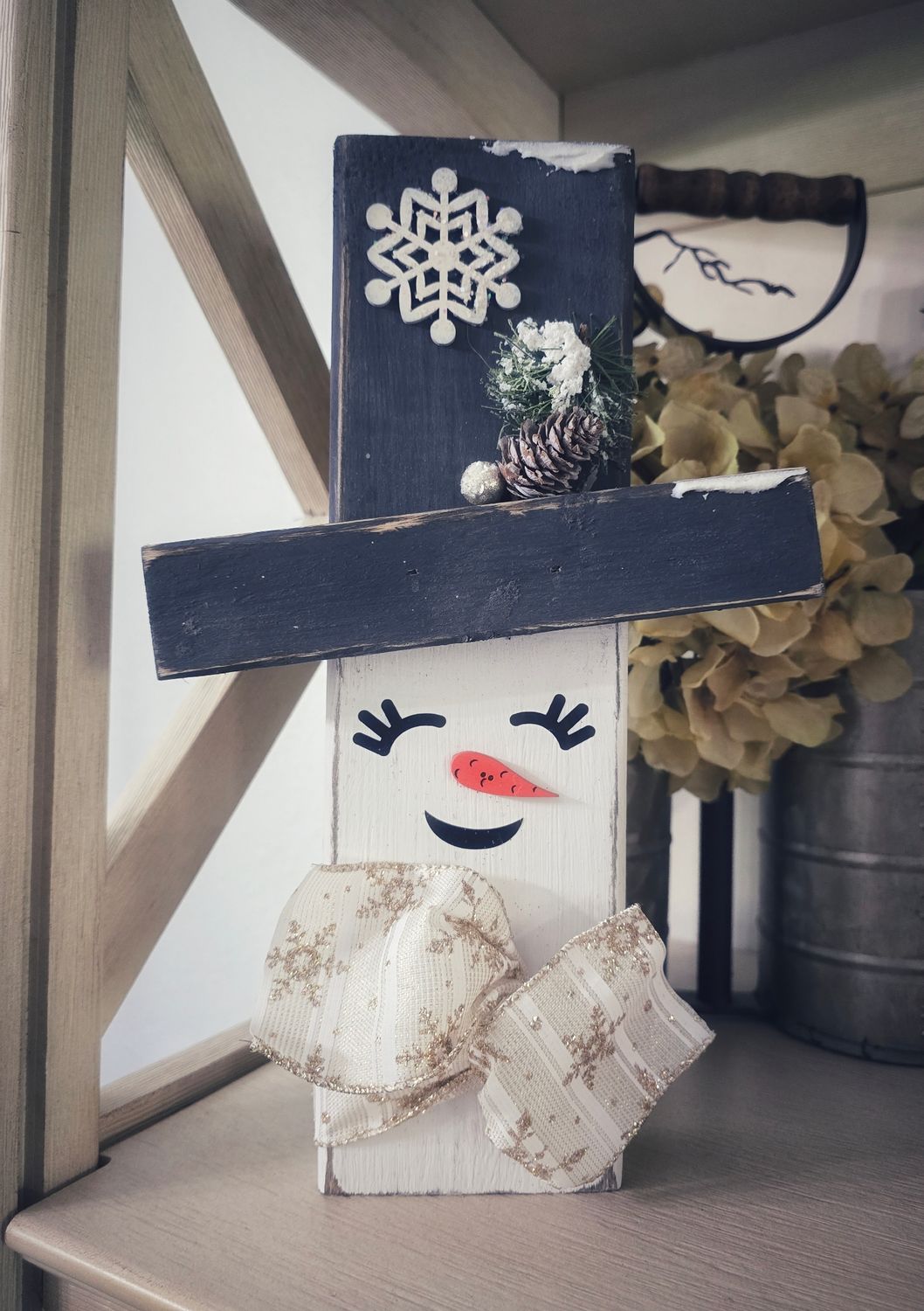 Snowflake Snowman