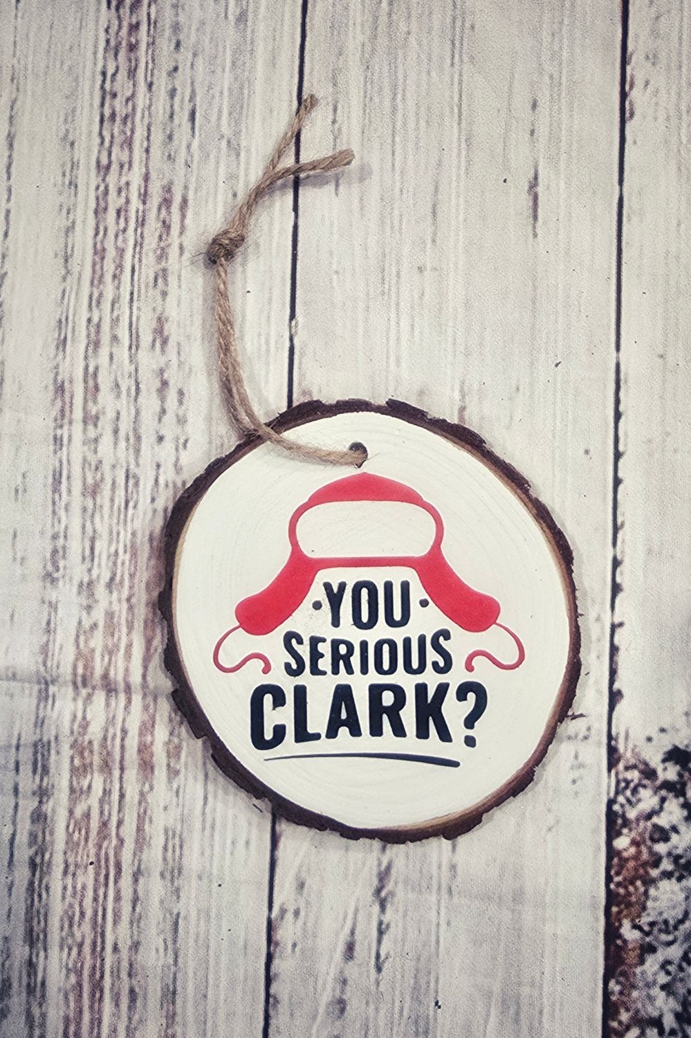 Serious Clark Ornament