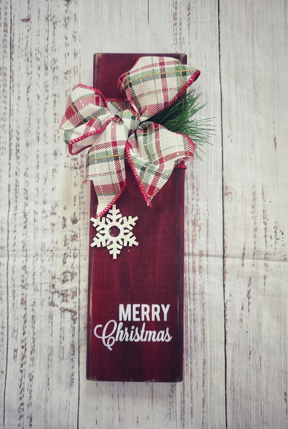 Freestand Merry Christmas