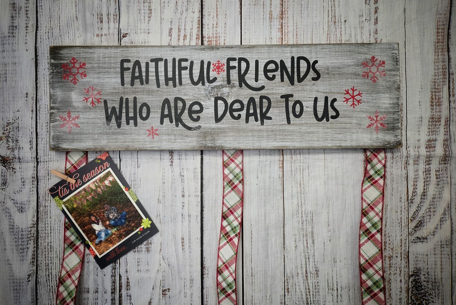 Faithful Friends Card Holder