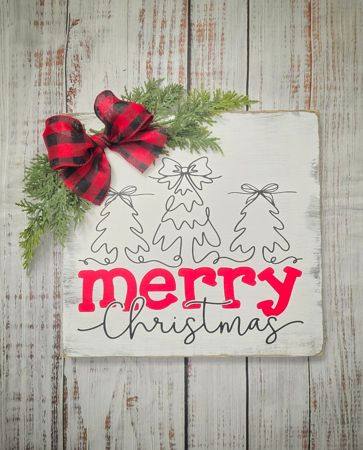 Christmas Ribbon 12x12