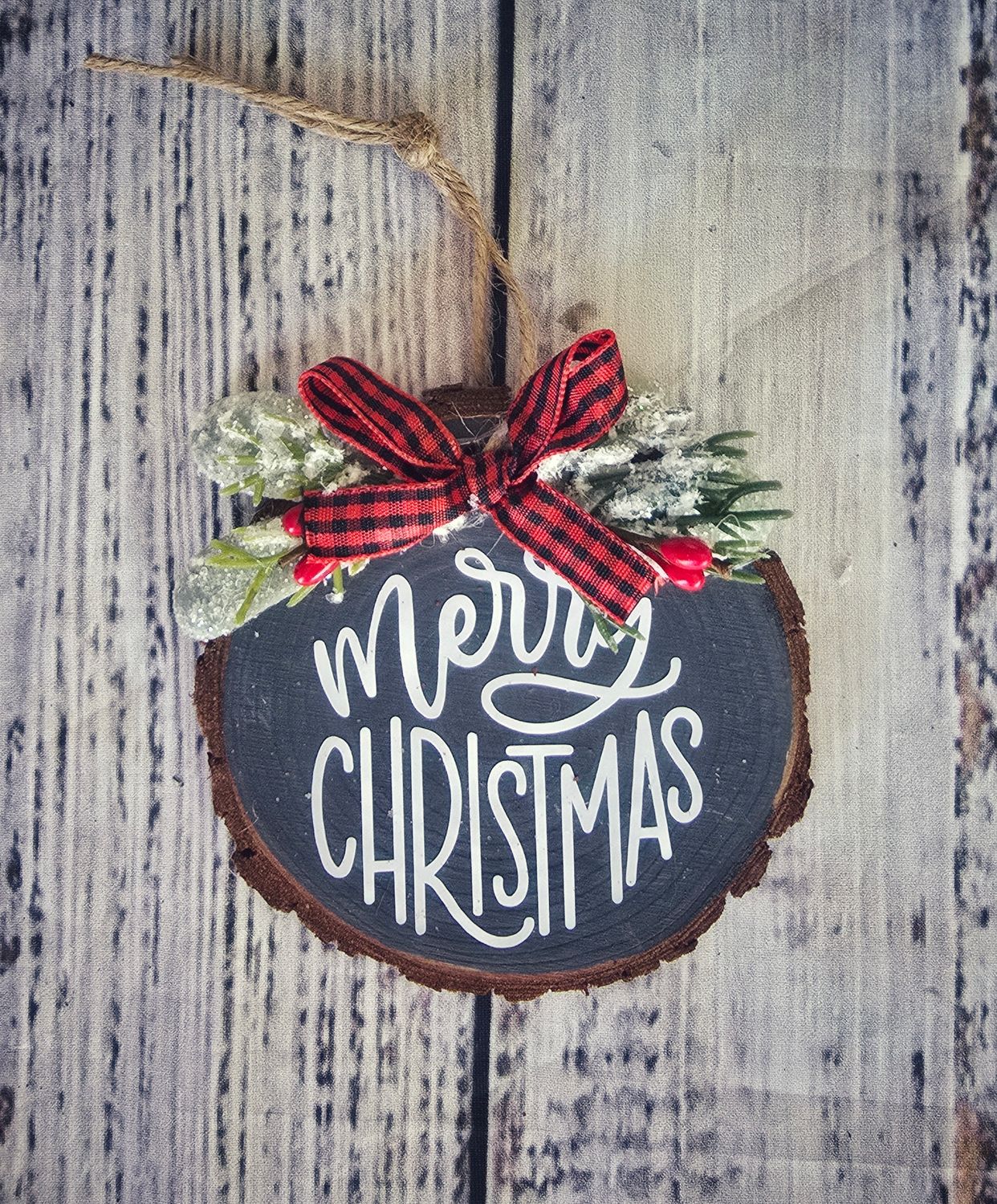 Merry Christmas Ornament