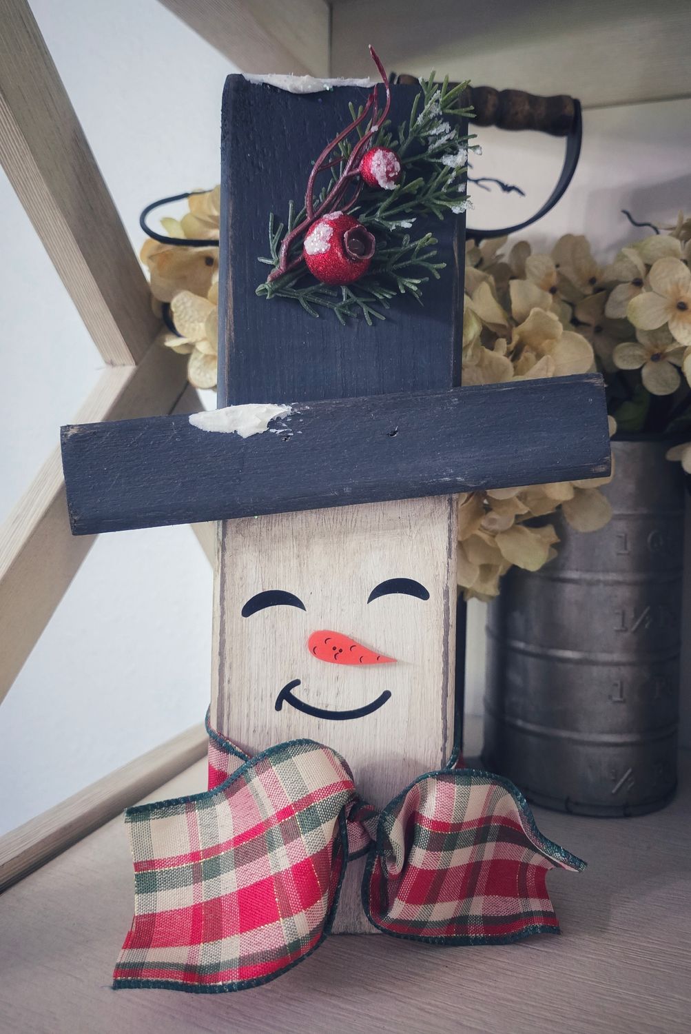 Rustic Snowman