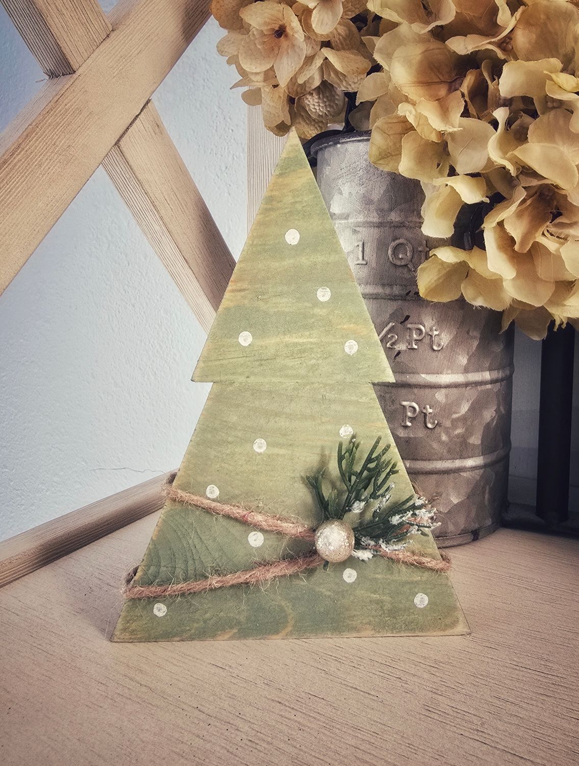 Small Sage Dot Tree