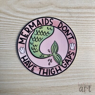 Mermaid PSA Sticker