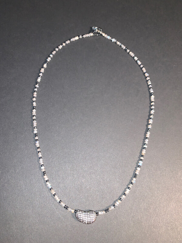 Peanut Pave Necklace