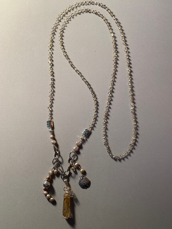 Smokey Topaz Necklace