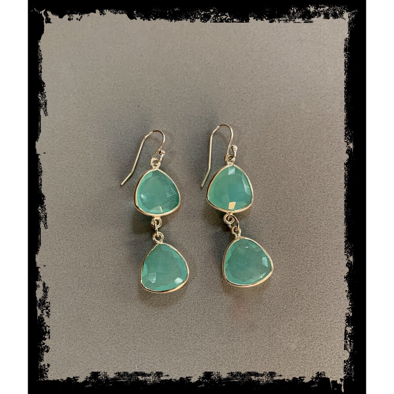Chalcedony Earrings