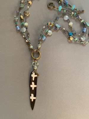 Three Cross Necklace