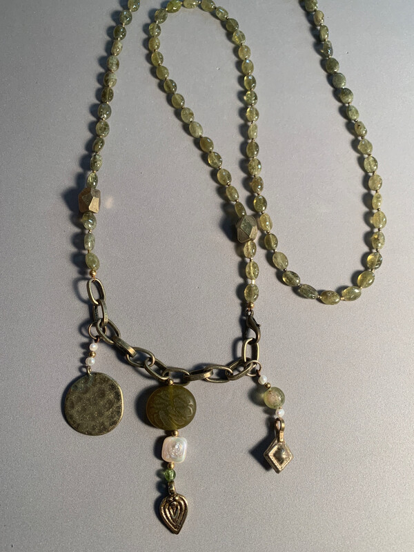 Green Garnet Gorgeous Necklace