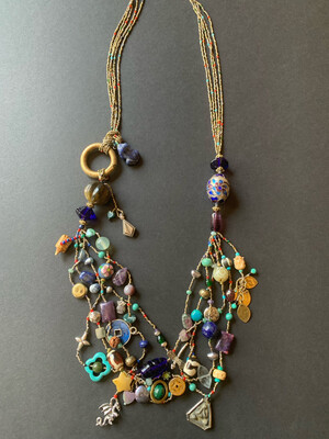 Incredible Bead and Charm Necklace