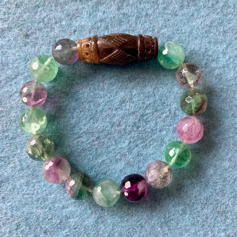 Carved Bone Bracelet