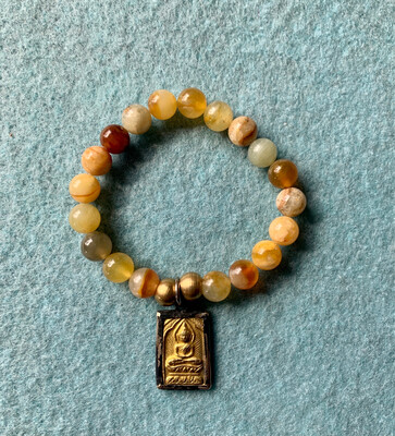 Jade And Buddha Bracelet