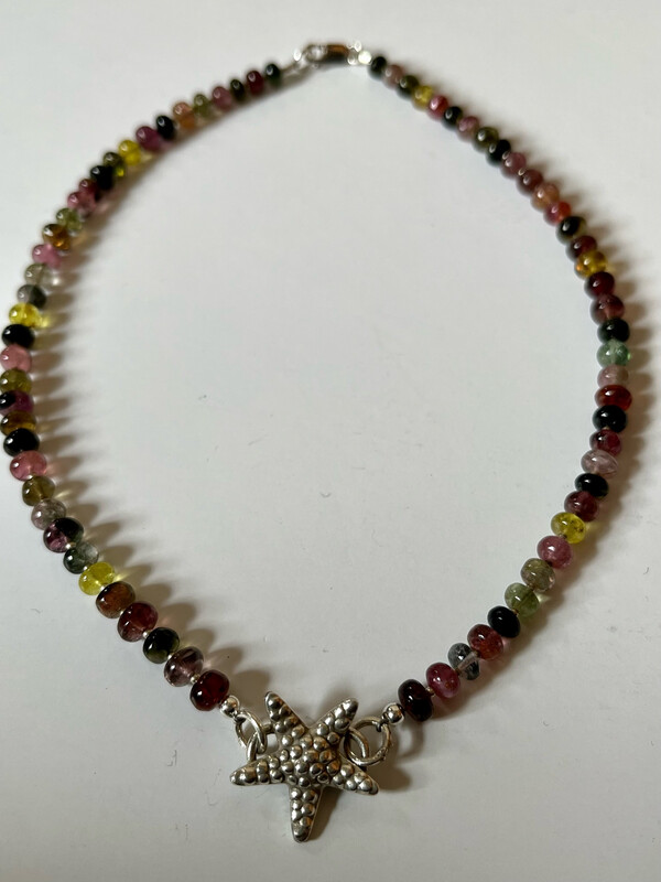 Tourmaline Star Necklace