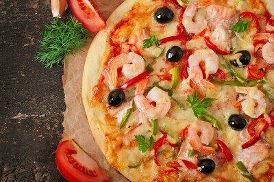 Pizza Meeresfrüchte