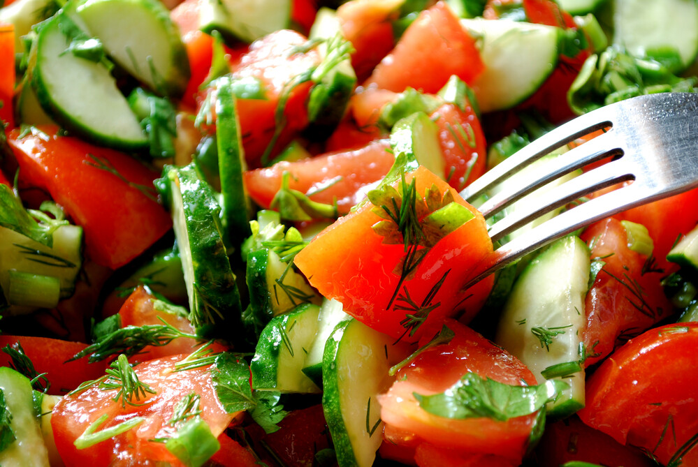 Salat Cetrioli con Pomodori