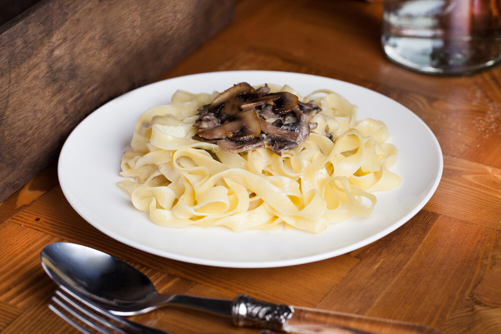 Tagliatelle Al Porcini