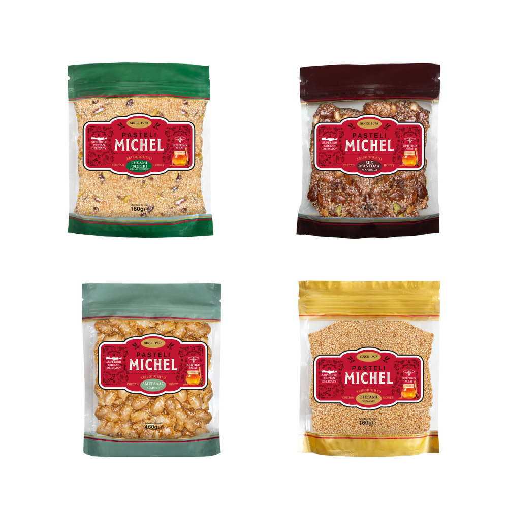 Pasteli Michel 4x 160gr Bags