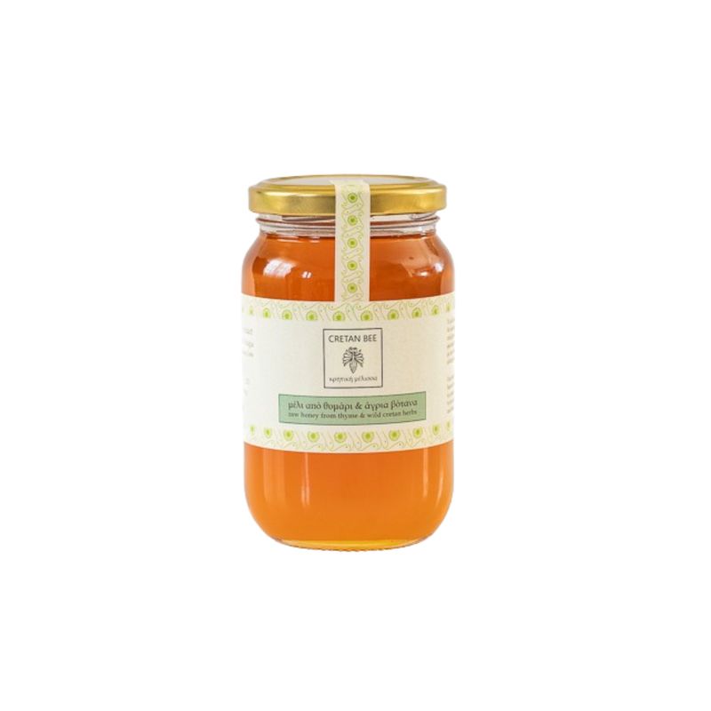 Raw Cretan Thyme Honey 500gr