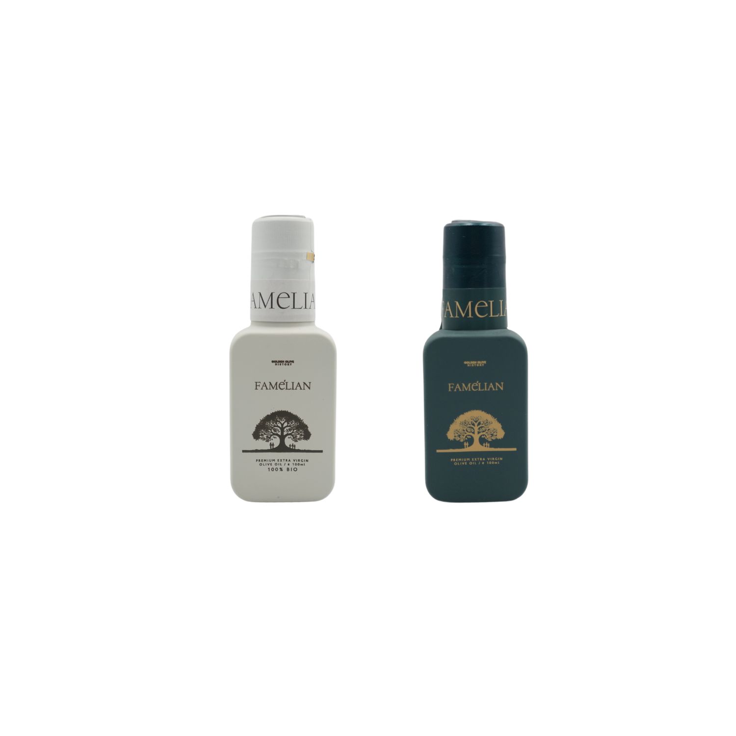 Famelian Premium Extra Virgin Olive Oil &amp; BIO Set of 2x 100ml