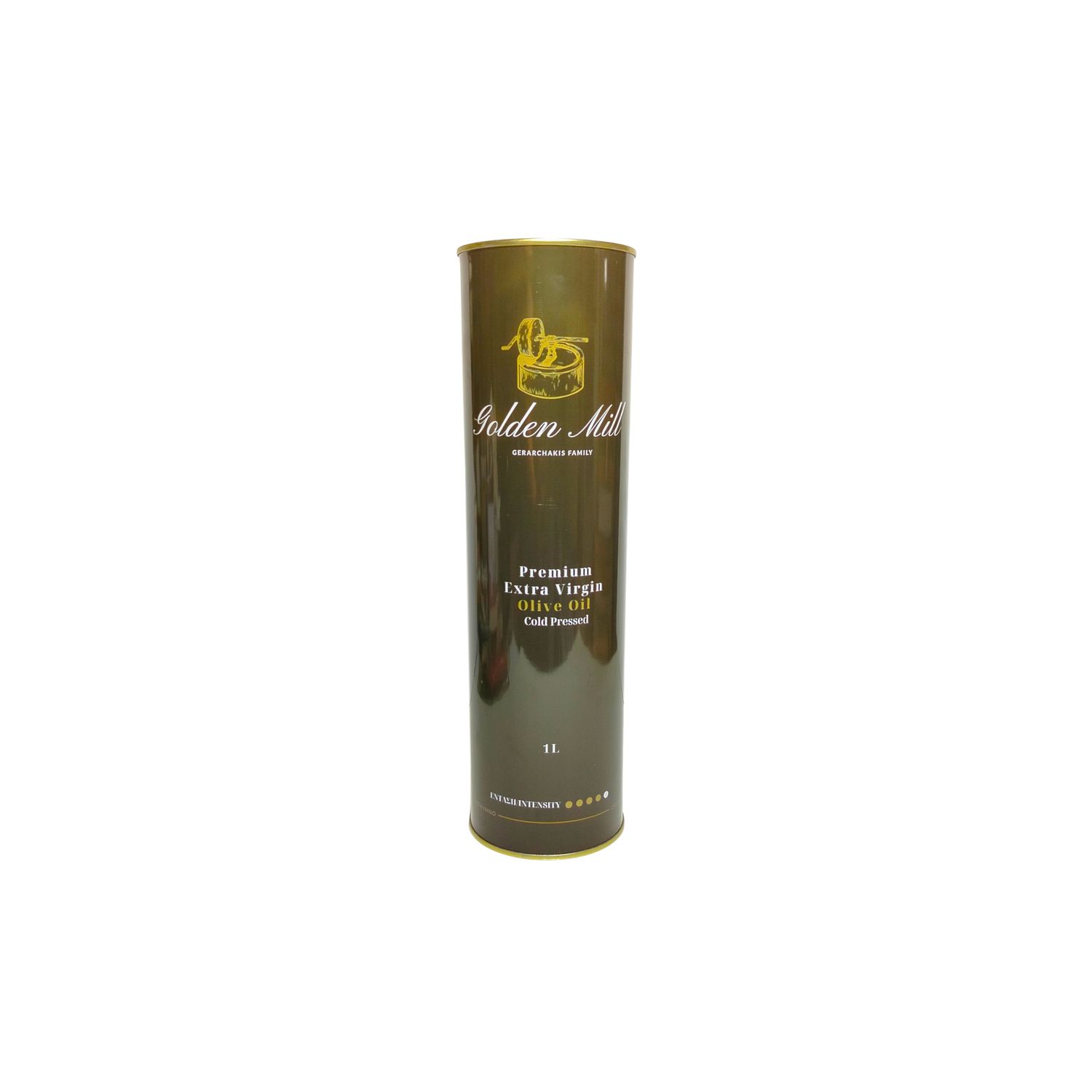 Extra Virgin Olive Oil 1lt tin Gerarchakis Golden Mill