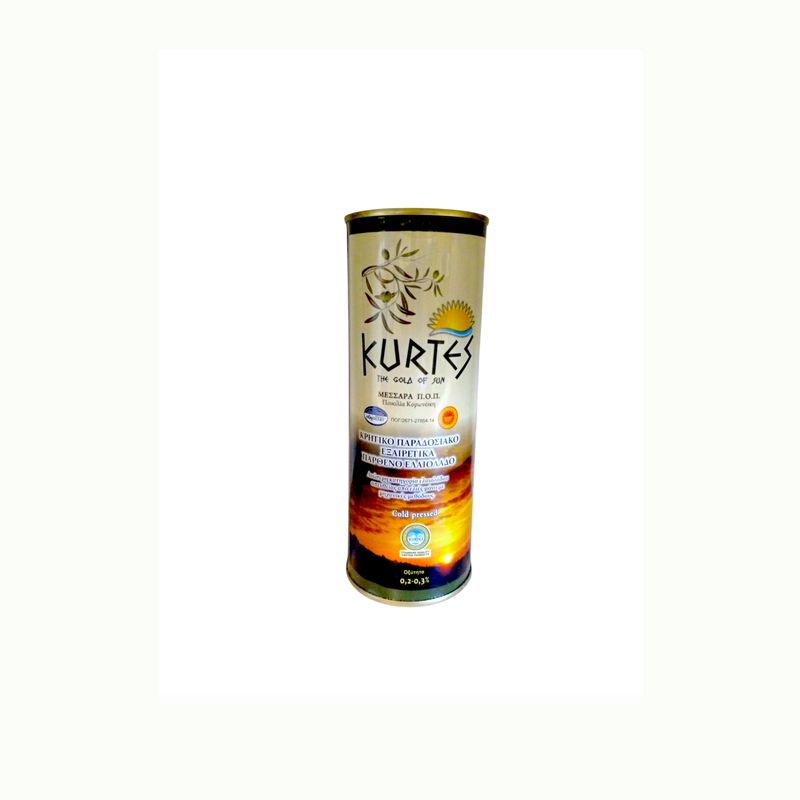 KURTES Extra Virgin Olive Oil 500ml Crete Zaros