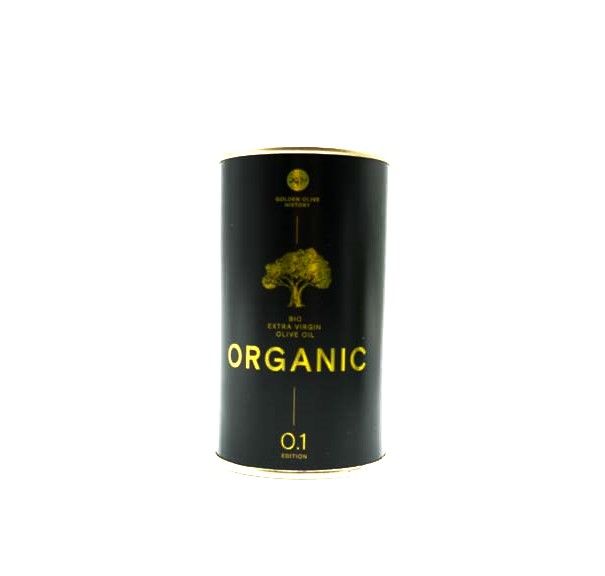 Organic Extra Virgin Olive Oil Golden Olive History 250ml
