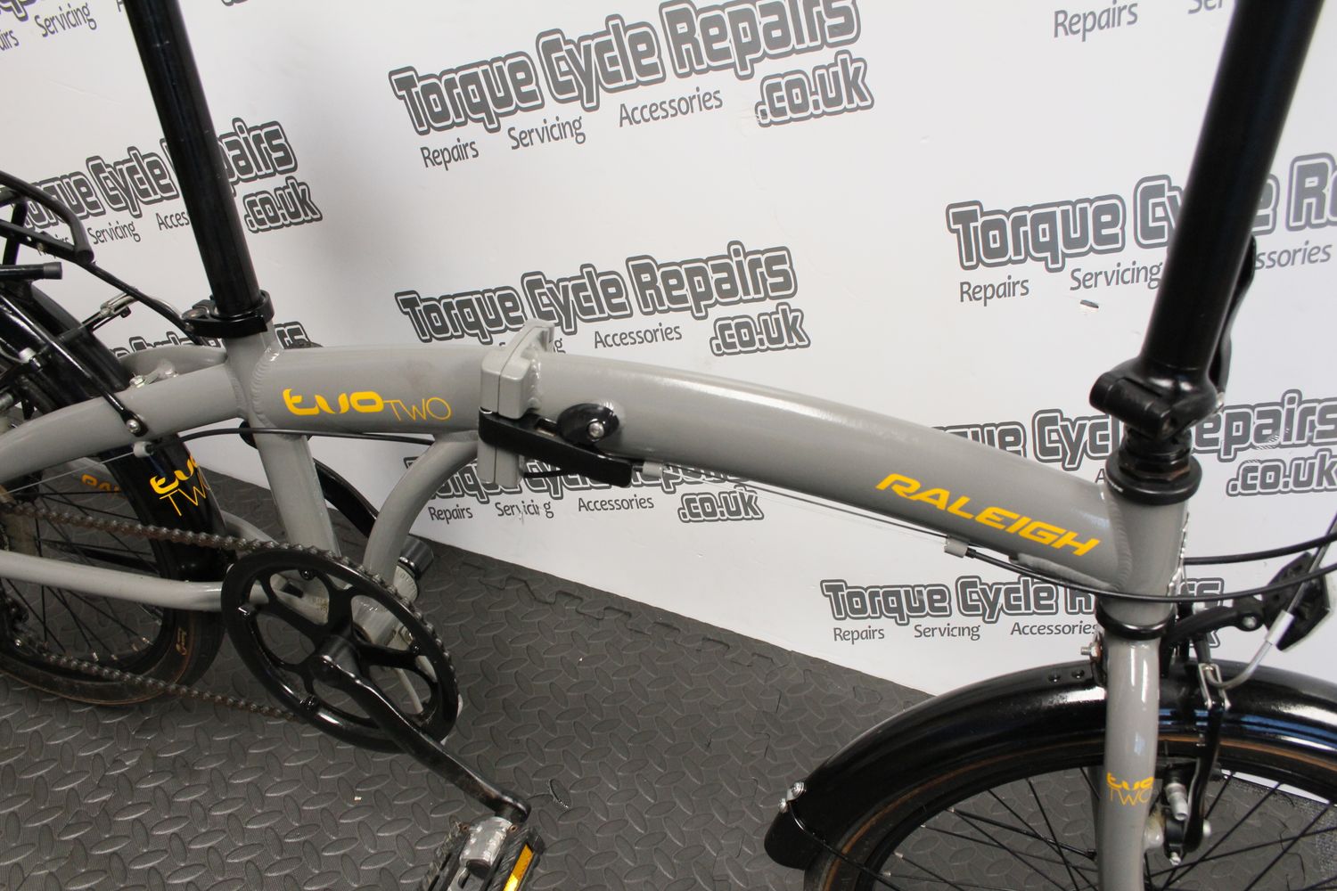 Raleigh Evo 2 Two Alloy Folding Bike Fully Serviced