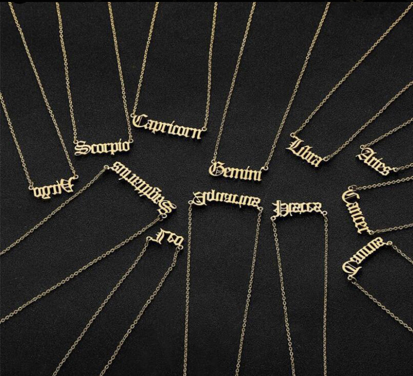 Personalized Zodiac Necklace