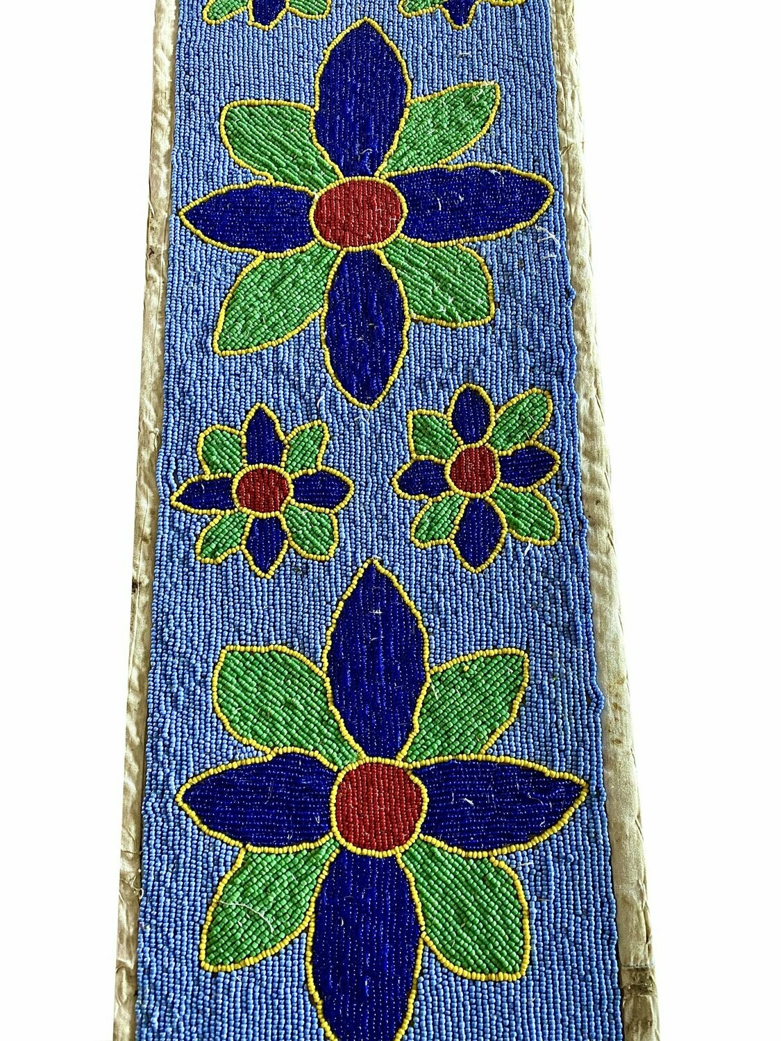 beaded sash