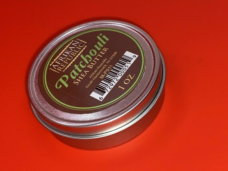 Patchouli Scented Shea Butter