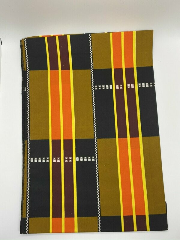 Kente Plaid Wrap/Scarf