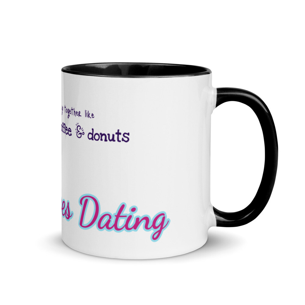 Mug with Color Inside, Color: Black