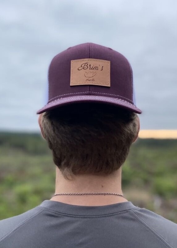 1st Edition Leather- Maroon/White
