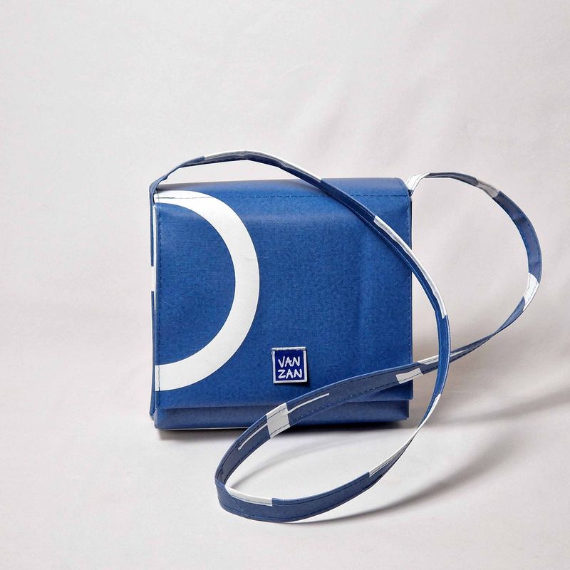 Flap blauw wit