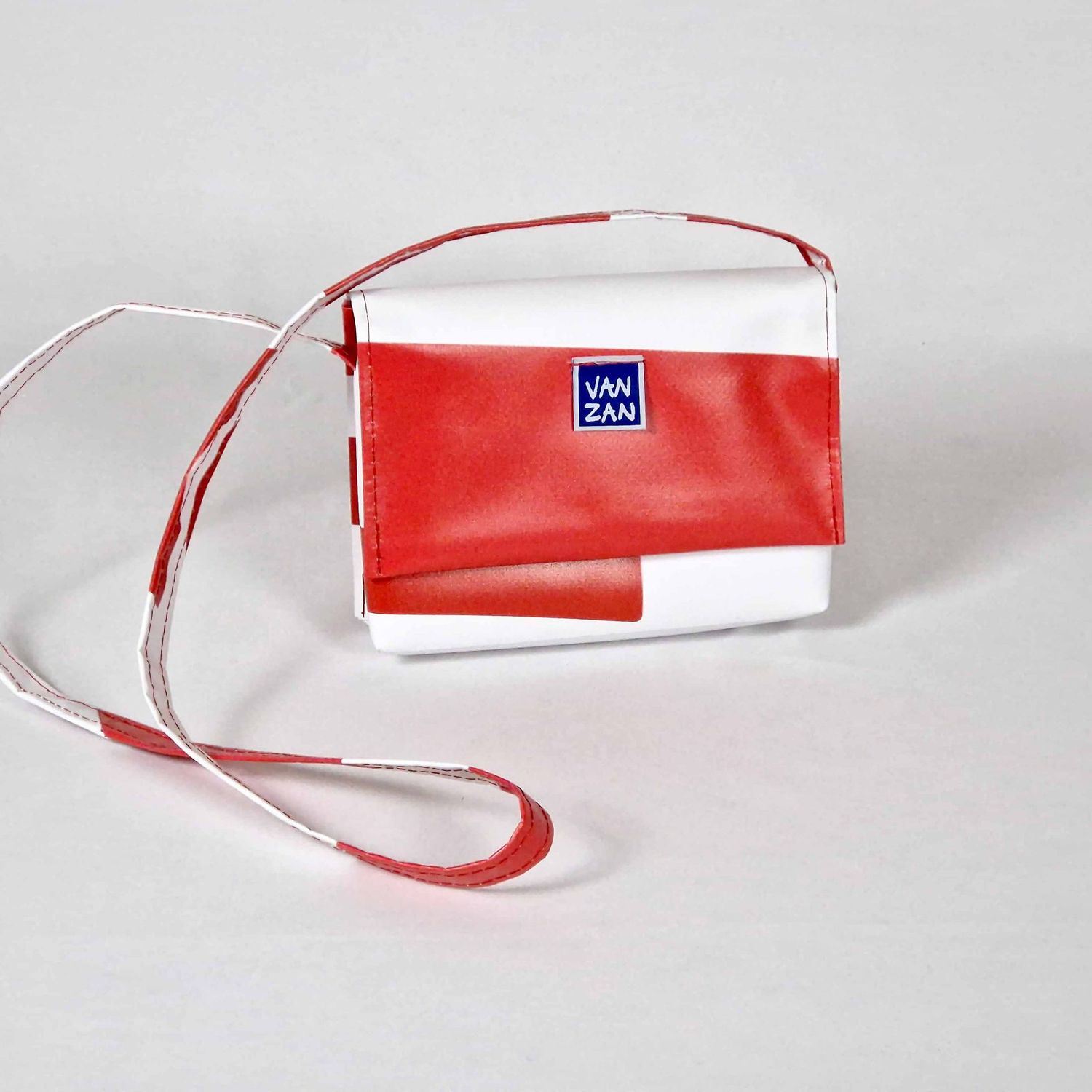 S-tasje rood - wit S-tasje rood - wit