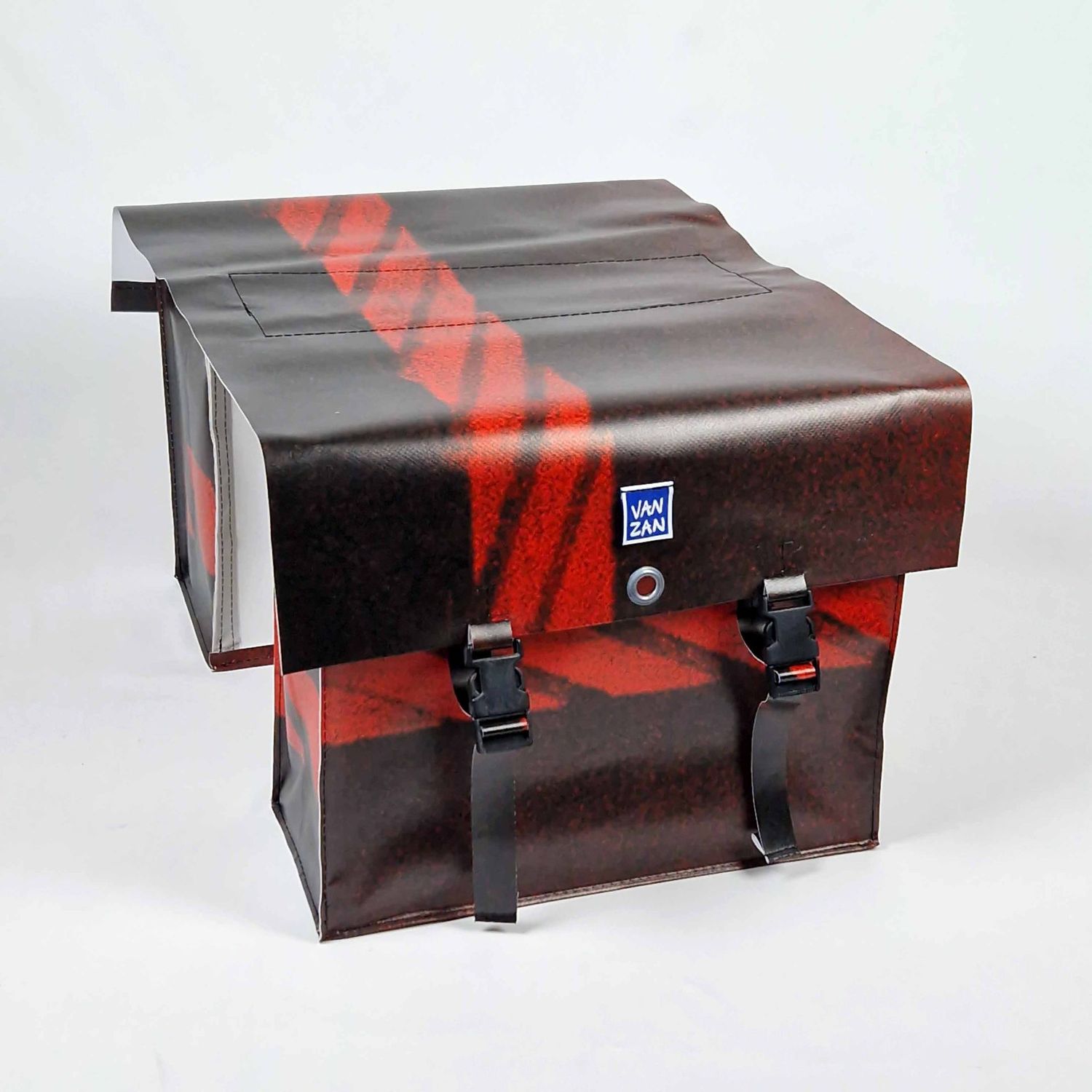 Rugtas rood-zwart Rugtas rood-zwart