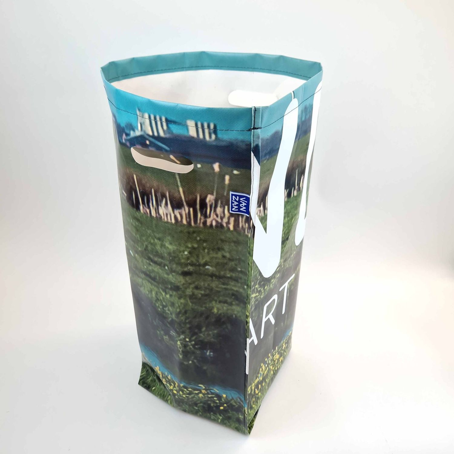Bisonbag groen blauw Bisonbag groen blauw