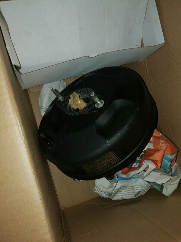 Bremskraftverstärker Ed9 D16z5 124 Ps für bremsscheibe hinten