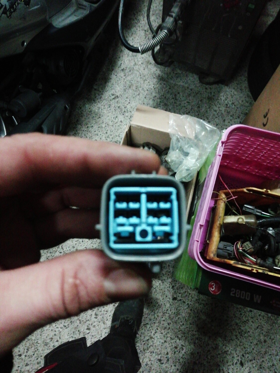 Stecker obd2b Zündung vom Zündverteiler
