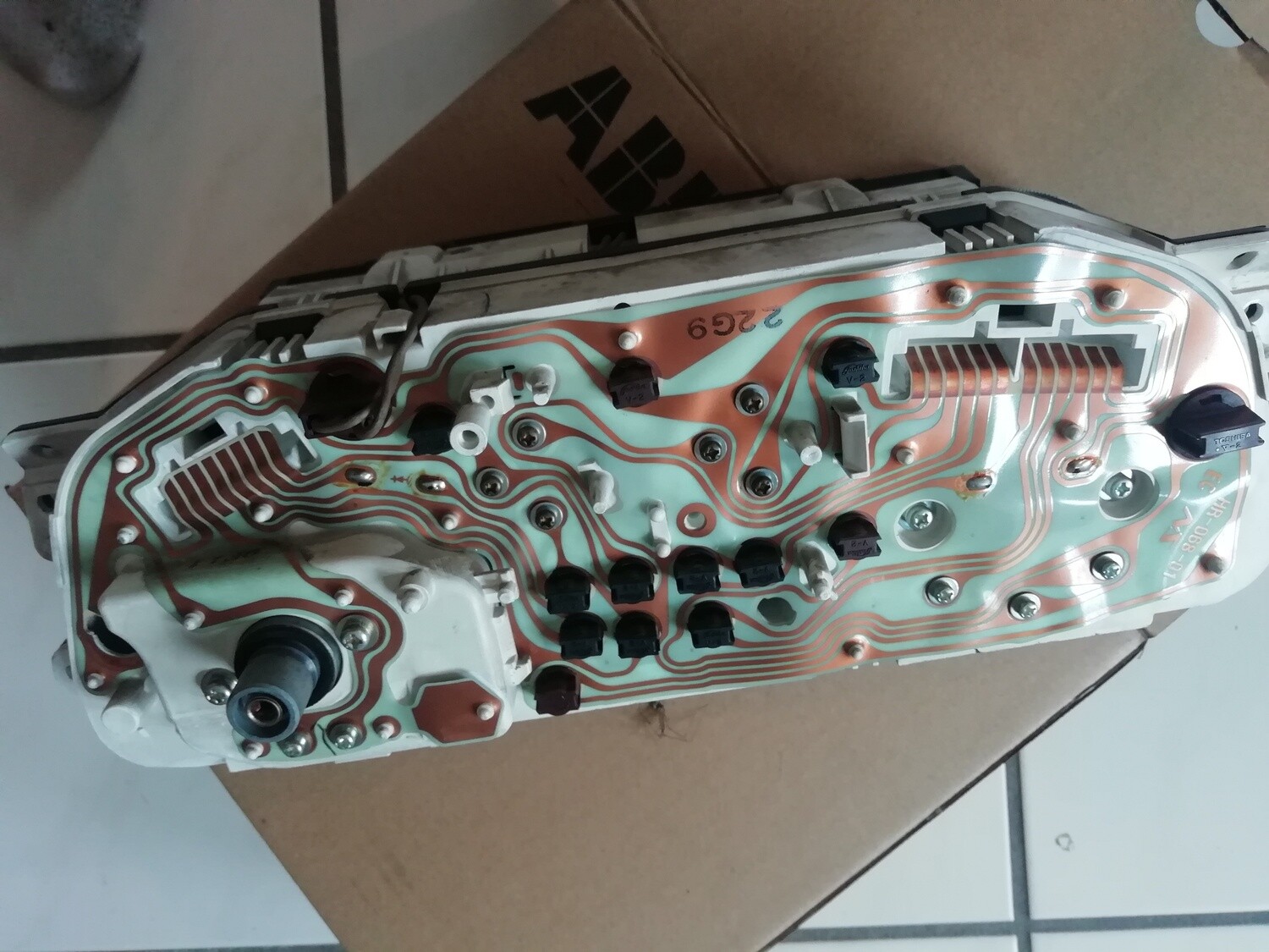 Tacho Bj. 89 Eckig. Nur 237 tkm. ED7 Ed9 Tachometer x22