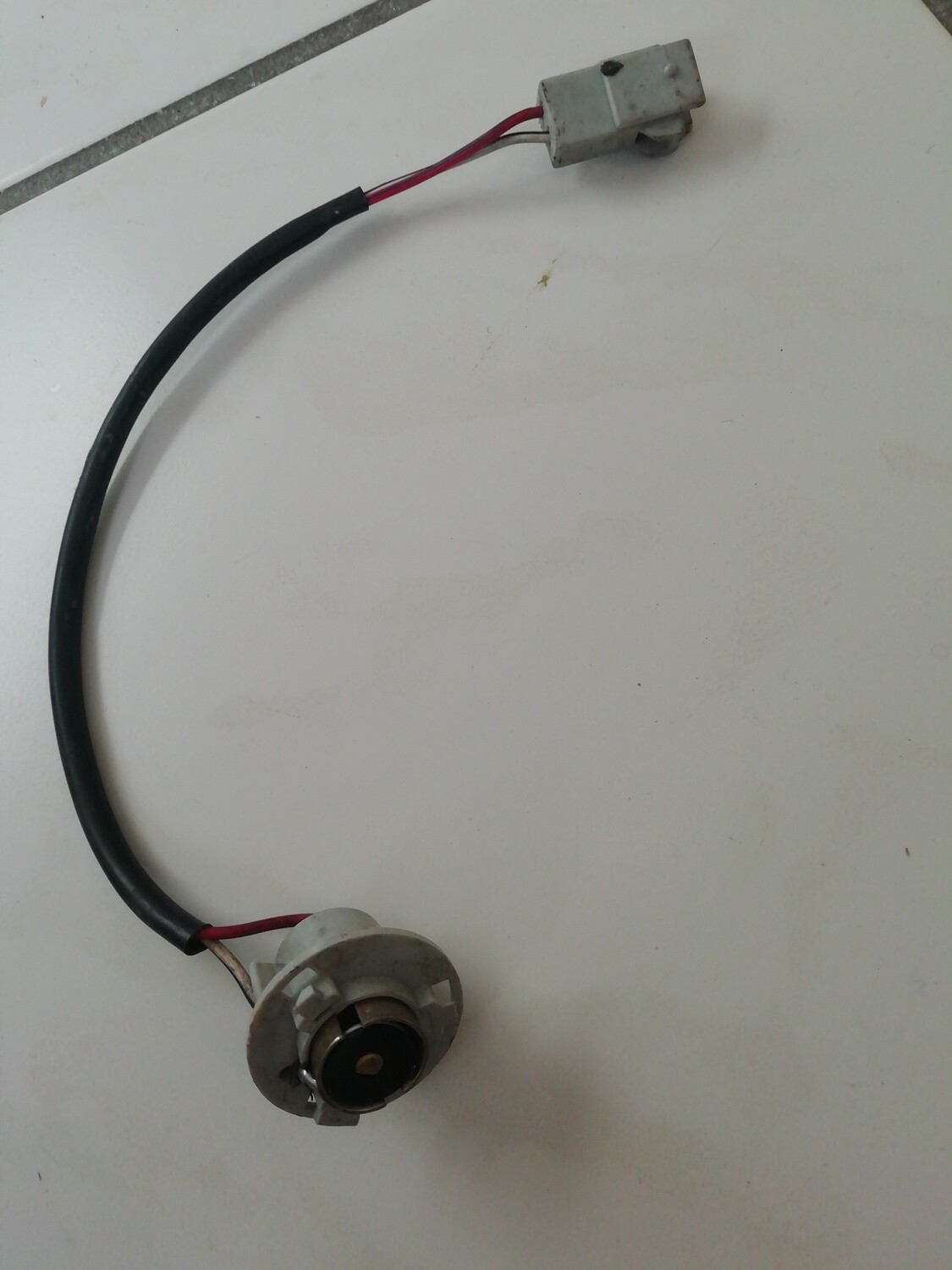 Fassung für Lampe Nebelschlusslicht DELSOL Eh6 EG2 Kabel mit Stecker, sk1