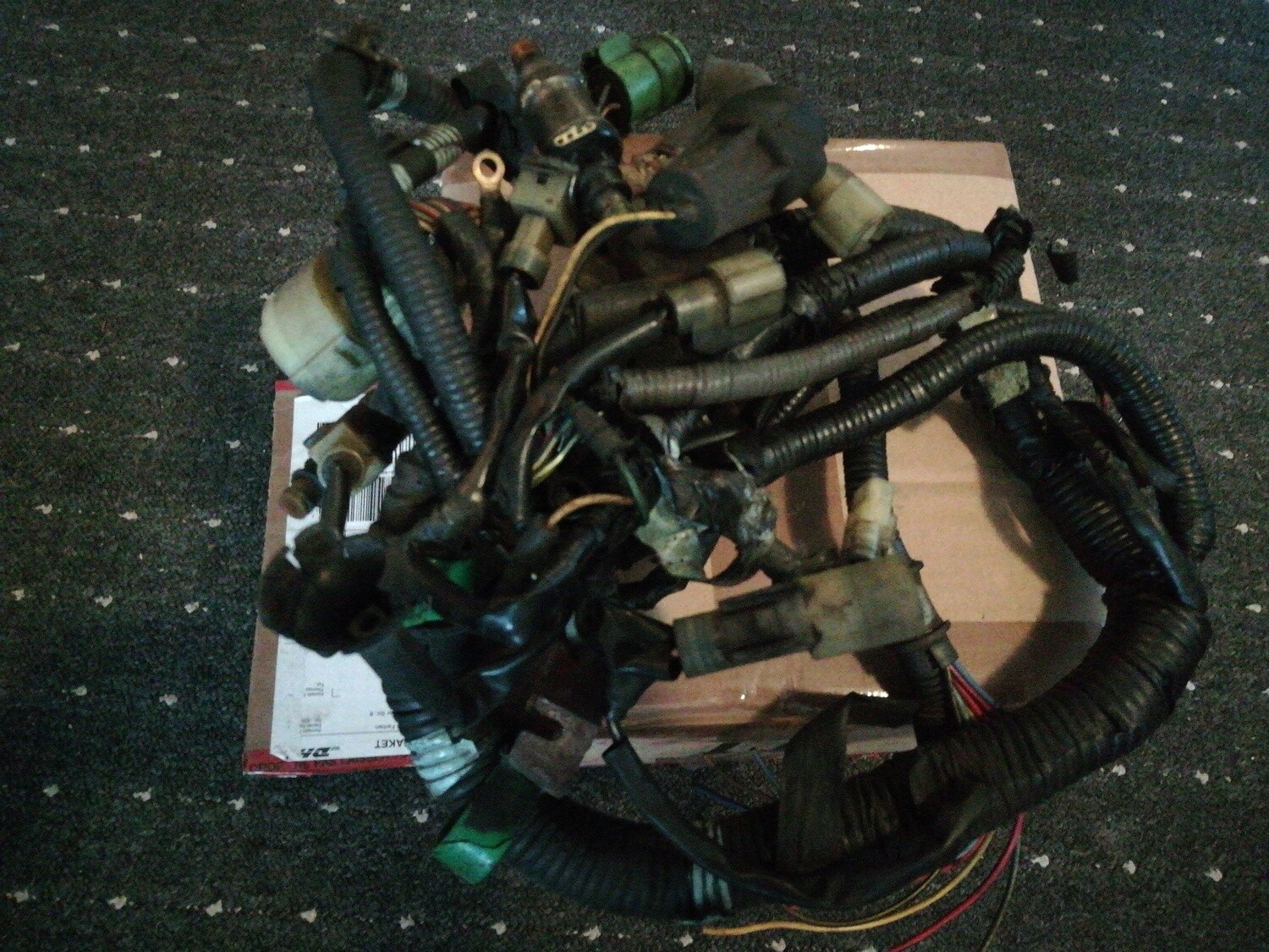 Motor Kabelbaum Crx Ed9 ED7 Bj 90 Facelift Obd0 4 Point mit Einspritzdüsen Bj 1990. FLA4