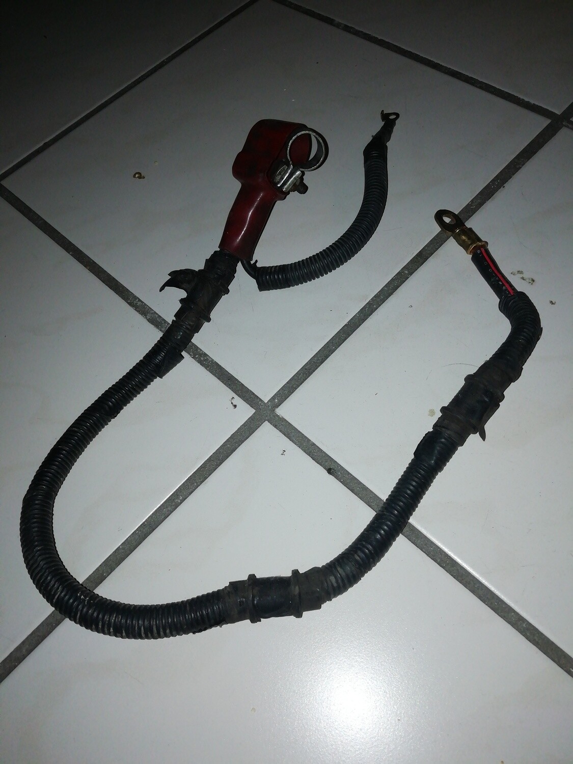 Plus Kabel Anlasser Kabel lang mit Abdeckung für plus Pol y1