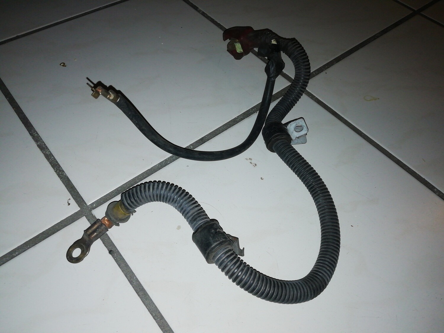 Plus Kabel Anlasser Kabel lang mit Abdeckung für plus Pol y1