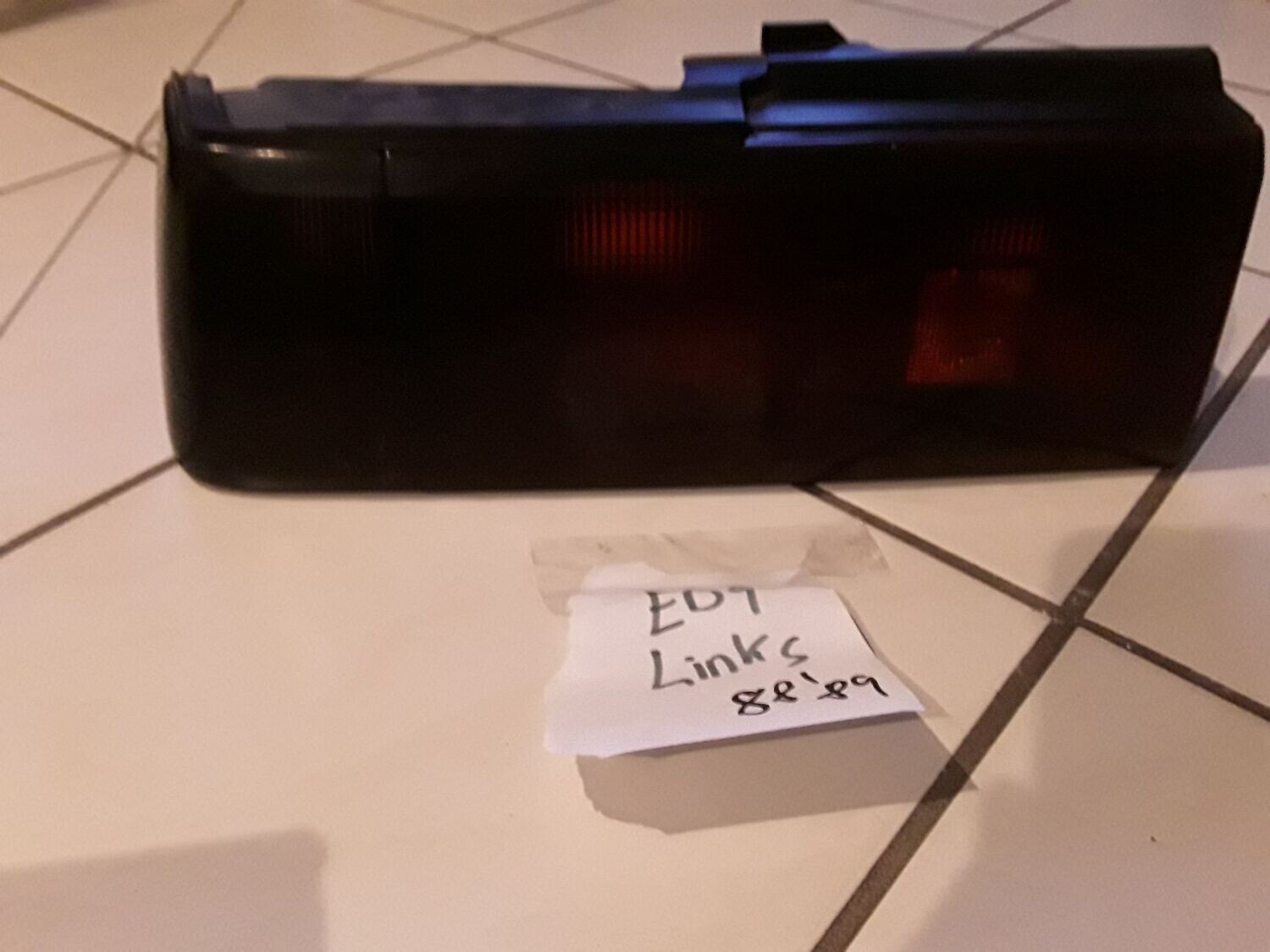 Rücklicht Crx 88 89 schwarz  getönt kann man abwaschen x9