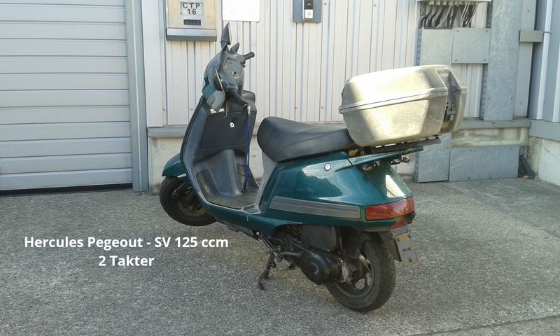 Pegeout SV 125 ccm Roller Zweitakter