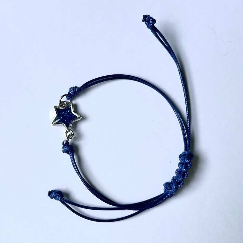 Pulsera azul estrella Midnights