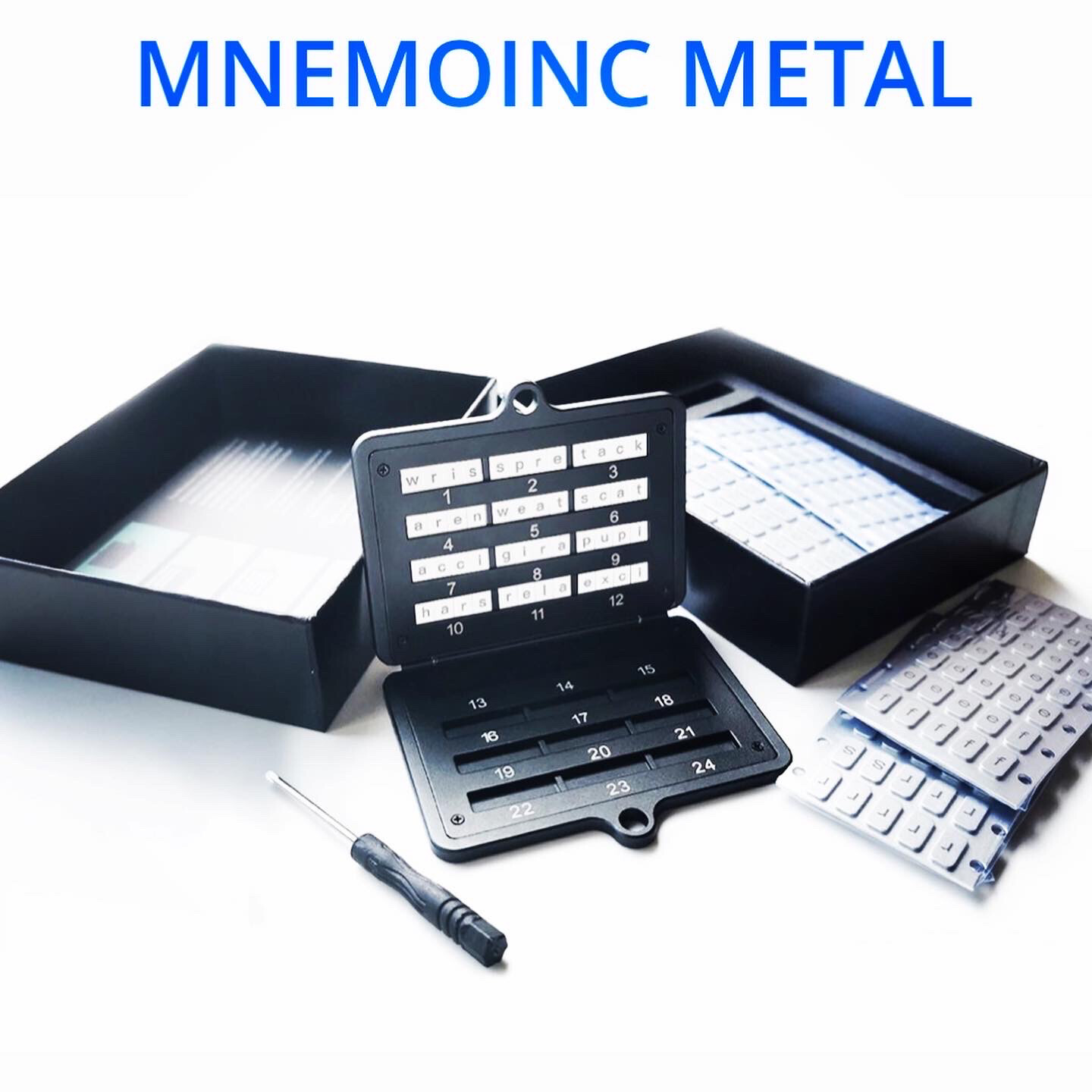 ELLIPAL MNEMONIC METAL - ULTIMATE CRYPTOCURRENCY BACKUP